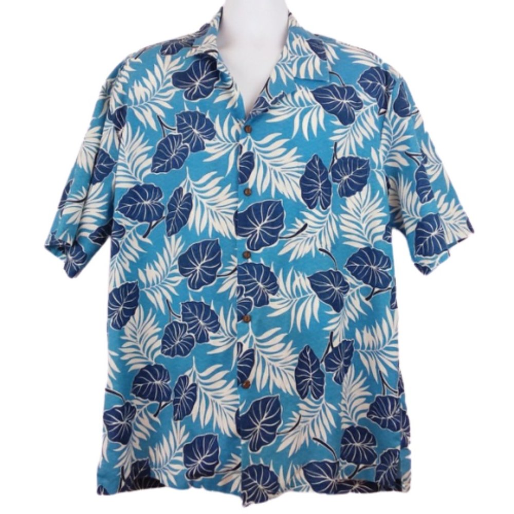 Paradise Style Sz XL Hawaiian Shirt Button Up USA